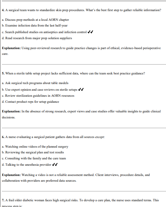 Alexander’s Care of the Patient in Surgery 17th Edition Rothrock Test Bank – Latest 2025-2026 Update - Image 3