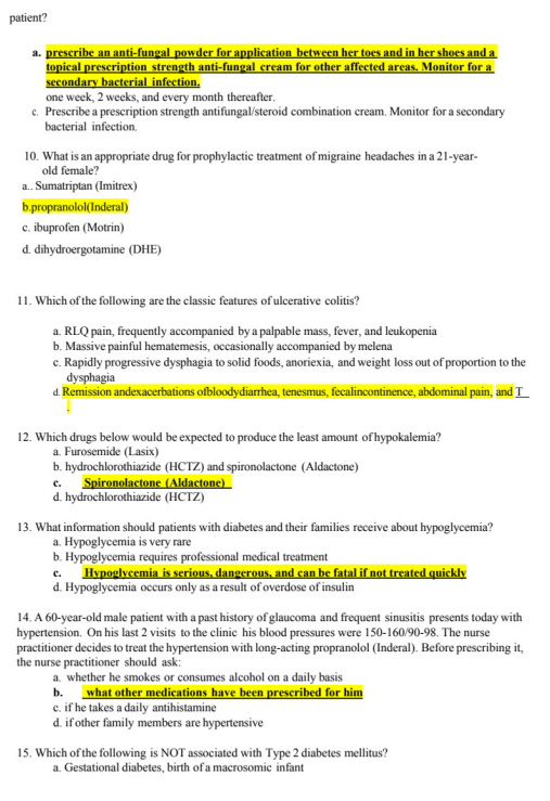 Best APEA 3P Exam Predictor 2025/2026 | 109 Pages, 500 Questions & Correct Answers with Rationales - Image 3