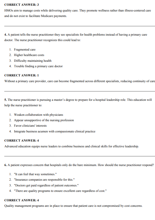 Test bank for Medical-Surgical Nursing: Focus on Clinical Judgment 3rd Edition by Linda Honan - Image 3